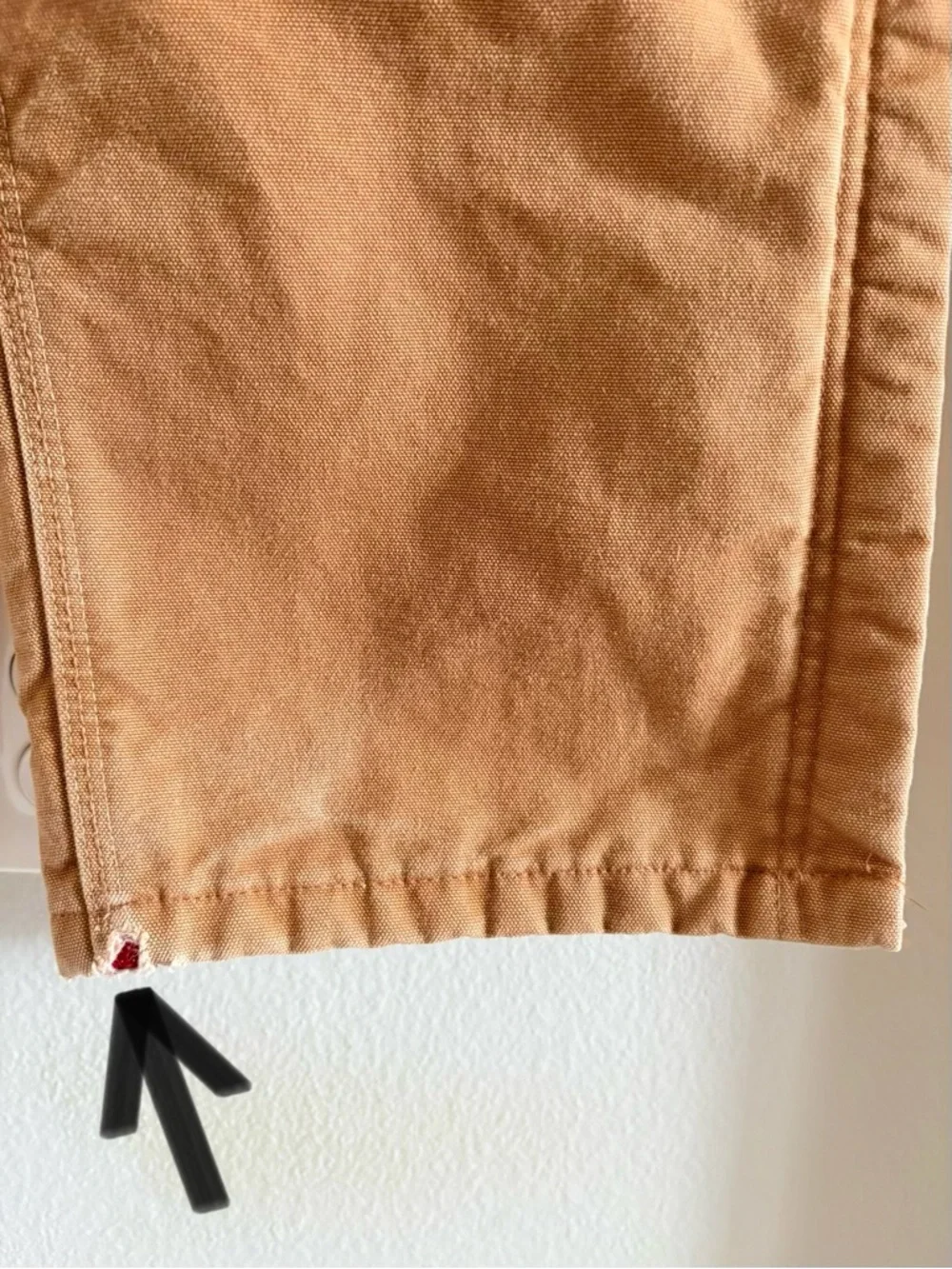 Vintage CARHARTT R02 BRN Heavy Duty Quilt-Lined Duck Bib Overalls Size 38x32